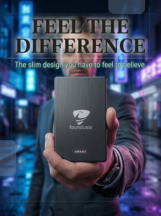 foundusix ultra-thin Power Bank 5000mAh