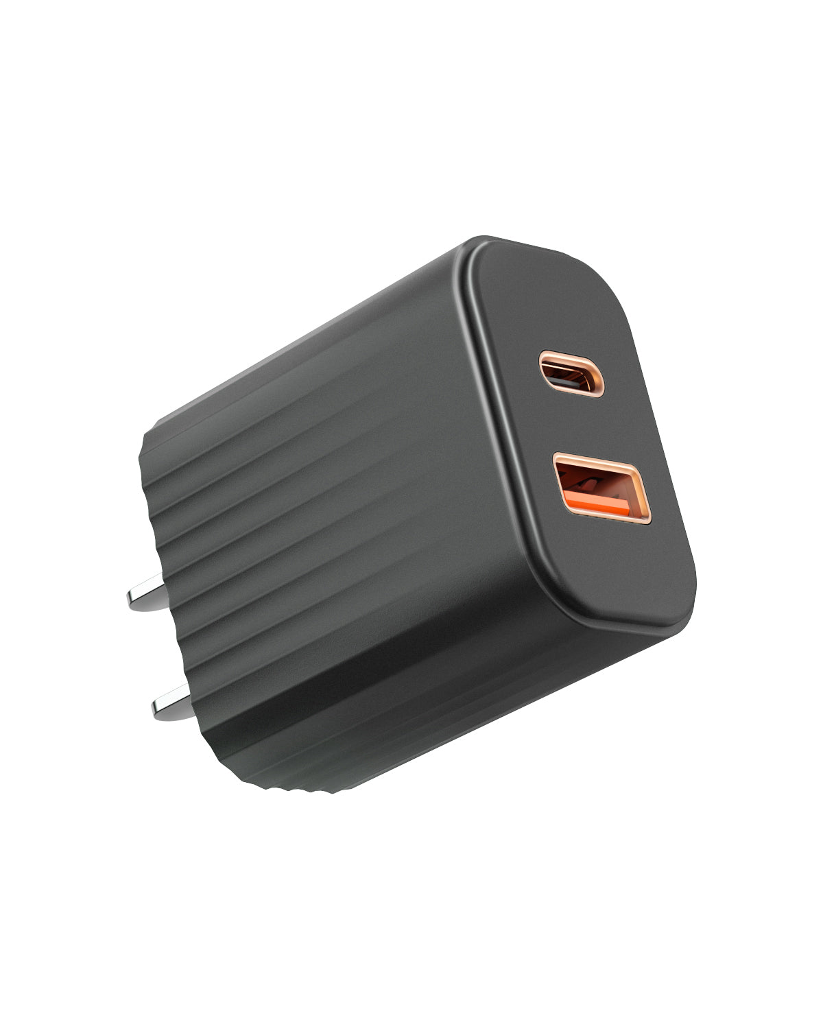25W USB Type C Super Fast Charging Block 2-Port PD+QC Wall Plug Adapte –  Aioneus