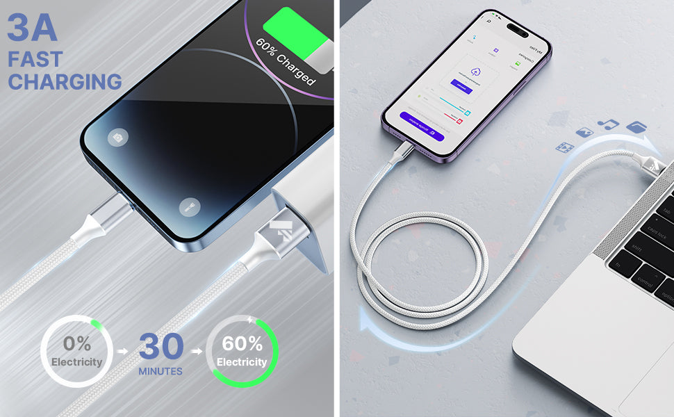 Aioneus 40W 4-Port Fast Charging Block PD+QC Wall Plug