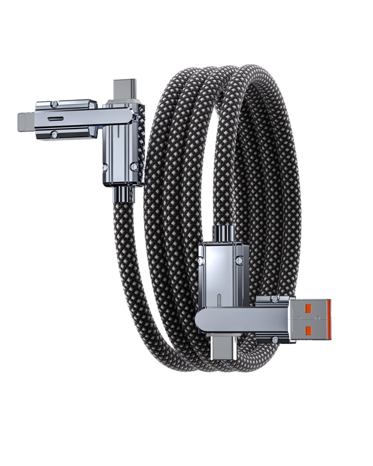 Aioneus PD 60W USB C Multi Fast Charging Cable 3FT in Multi iPad C